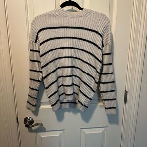 Striped Black and White Sweater